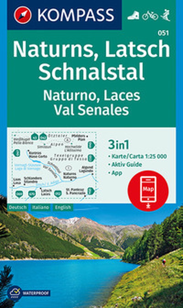 Carta escursionistica n. 051. Naturno, Val Senales 1:50.000 - Librerie.coop Carta escursionistica n. 051. Naturno, Val Senales 1:50.000 - Librerie.coop
