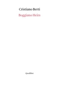 Boggiano heirs - Librerie.coop