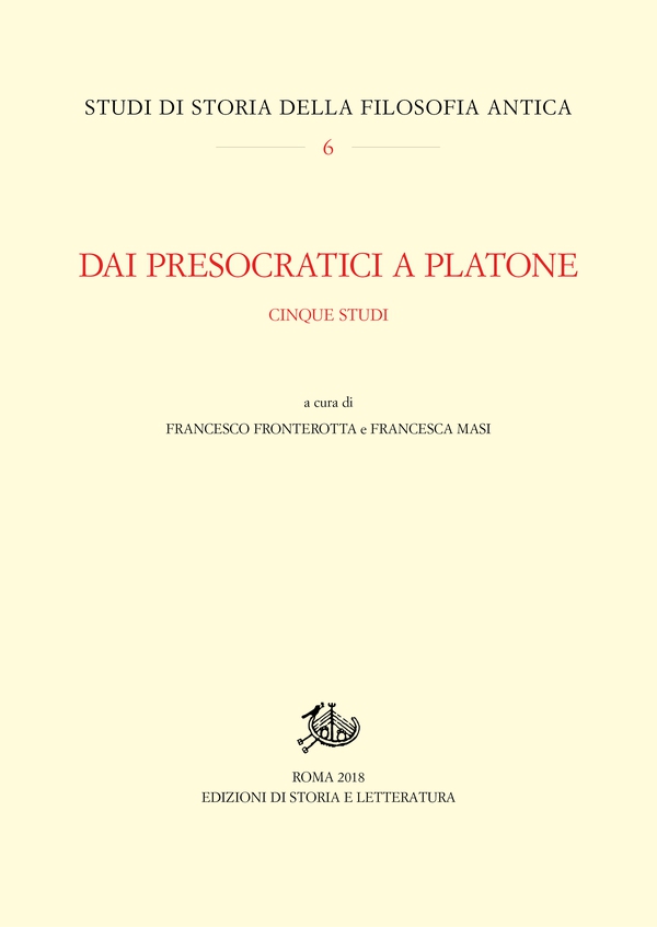 Dai Presocratici a Platone - Librerie.coop Dai Presocratici a Platone - Librerie.coop