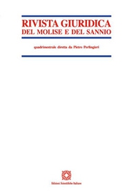 Rivista giuridica del Molise e del Sannio - Vol. 1 - Librerie.coop