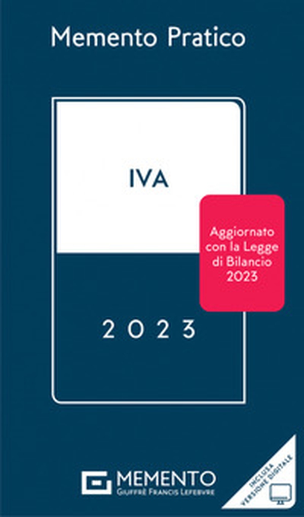 Memento IVA 2023 - Librerie.coop Memento IVA 2023 - Librerie.coop
