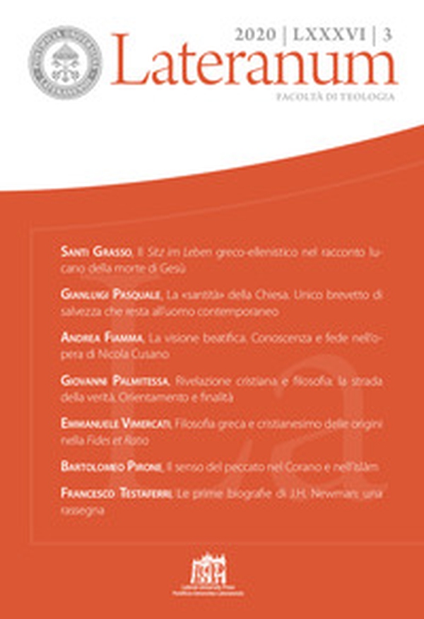 Lateranum - Vol. 3 - Librerie.coop Lateranum - Vol. 3 - Librerie.coop