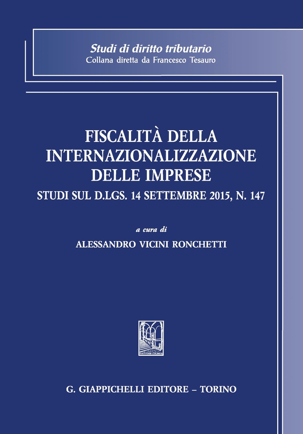 Fiscalità della internazionalizzazione delle imprese - Librerie.coop Fiscalità della internazionalizzazione delle imprese - Librerie.coop