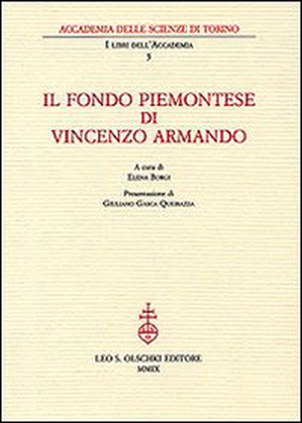 Il fondo piemontese di Vincenzo Armando - Librerie.coop Il fondo piemontese di Vincenzo Armando - Librerie.coop