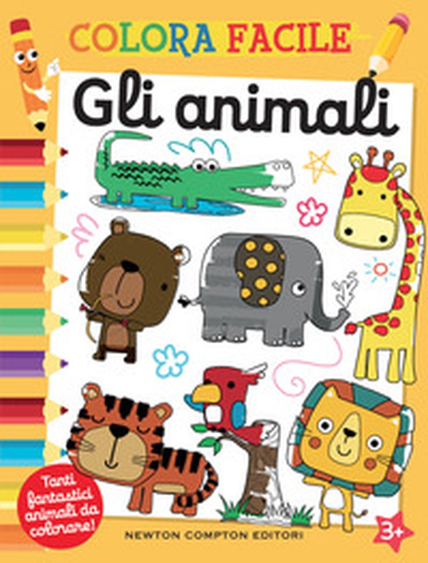 Colora facile. Gli animali - Librerie.coop Colora facile. Gli animali - Librerie.coop