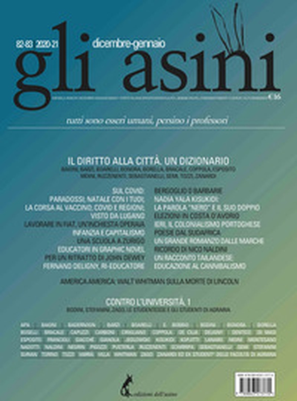 Gli asini. Rivista di educazione e intervento sociale - Librerie.coop Gli asini. Rivista di educazione e intervento sociale - Librerie.coop