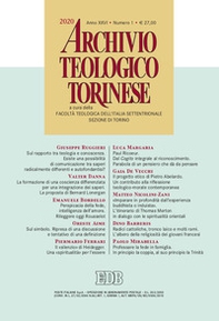 Archivio teologico torinese - Librerie.coop