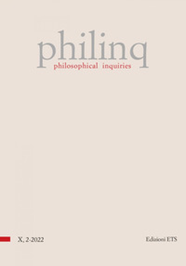 Philinq. Philosophical inquiries - Vol. 2 - Librerie.coop Philinq. Philosophical inquiries - Vol. 2 - Librerie.coop