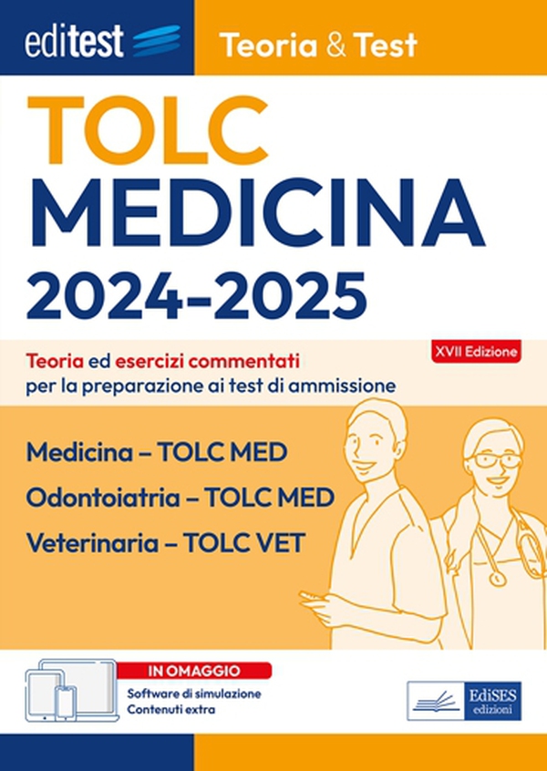 Test Medicina 2024: manuale di teoria per TOLC-MED e TOLC-VET - Librerie.coop Test Medicina 2024: manuale di teoria per TOLC-MED e TOLC-VET - Librerie.coop