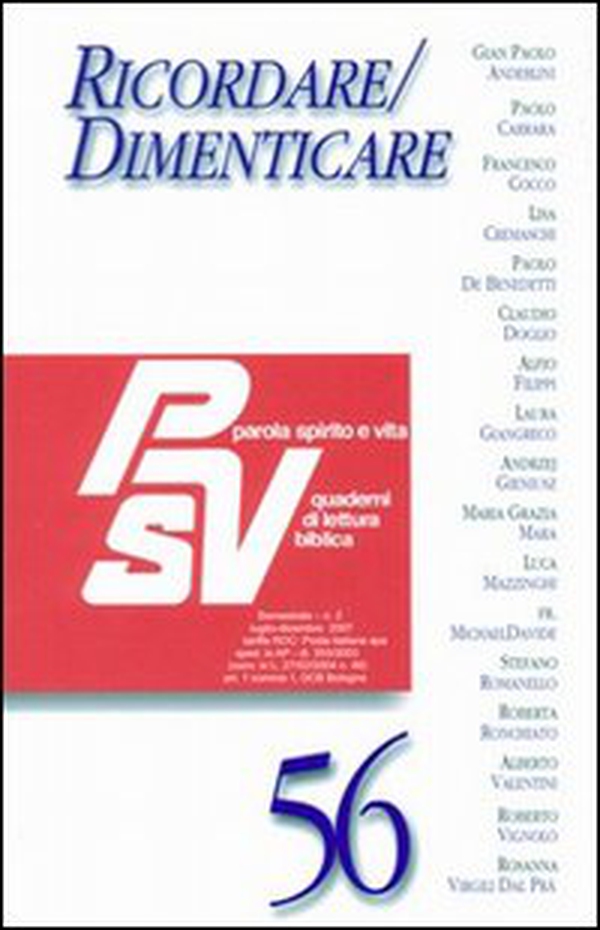 Ricordare/dimenticare - Librerie.coop Ricordare/dimenticare - Librerie.coop