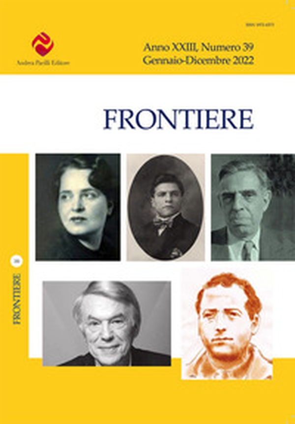 Frontiere - Vol. 39 - Librerie.coop Frontiere - Vol. 39 - Librerie.coop