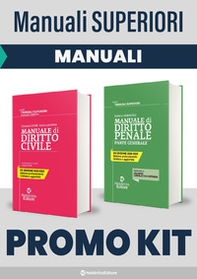 Kit Manuali superiori: Manuale di diritto civile-Manuale di diritto penale. Parte generale - Librerie.coop