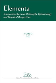 Elementa. Intersections between philosophy, epistemology and empirical perspective - Librerie.coop