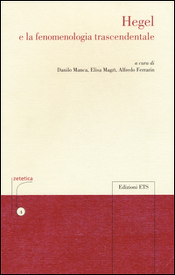 Hegel e la fenomenologia trascendentale - Librerie.coop Hegel e la fenomenologia trascendentale - Librerie.coop