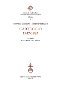 Carteggio 1947-1983 - Librerie.coop