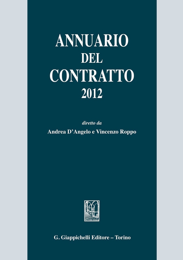 Annuario del contratto 2012 - Librerie.coop Annuario del contratto 2012 - Librerie.coop