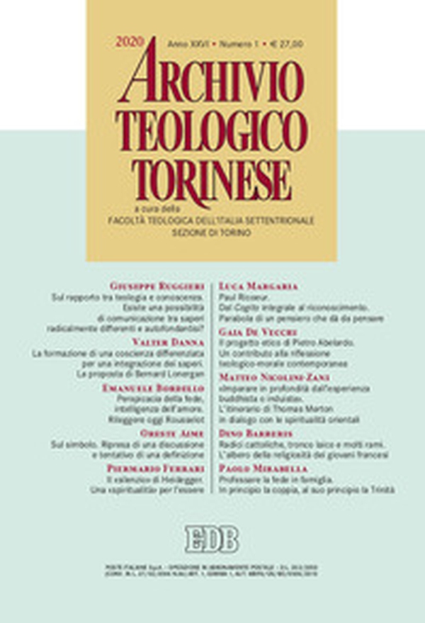 Archivio teologico torinese - Librerie.coop Archivio teologico torinese - Librerie.coop