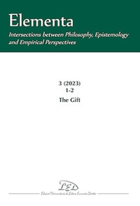 Elementa. Intersections between Philosophy, Epistemology and Empirical Perspectives - Vol. 3 - Librerie.coop
