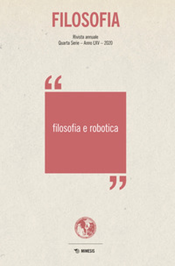 Filosofia. Filosofia e robotica - Librerie.coop Filosofia. Filosofia e robotica - Librerie.coop