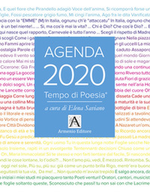 Tempo di poesia. Agenda 2020 - Librerie.coop Tempo di poesia. Agenda 2020 - Librerie.coop