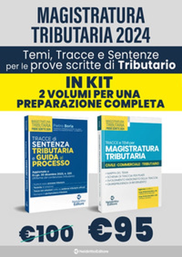 Kit temi, tracce e sentenze per la prova scritta di Magistratura tributaria 2024 - Librerie.coop Kit temi, tracce e sentenze per la prova scritta di Magistratura tributaria 2024 - Librerie.coop