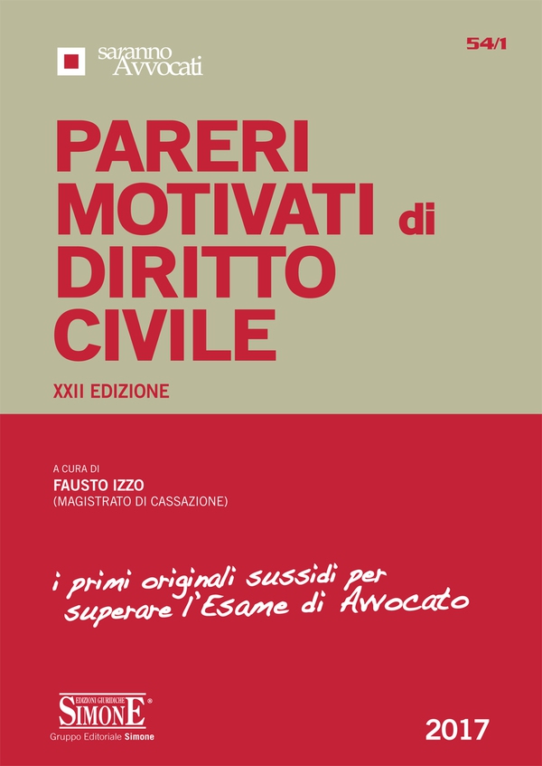 Pareri Motivati di Diritto Civile - Librerie.coop Pareri Motivati di Diritto Civile - Librerie.coop