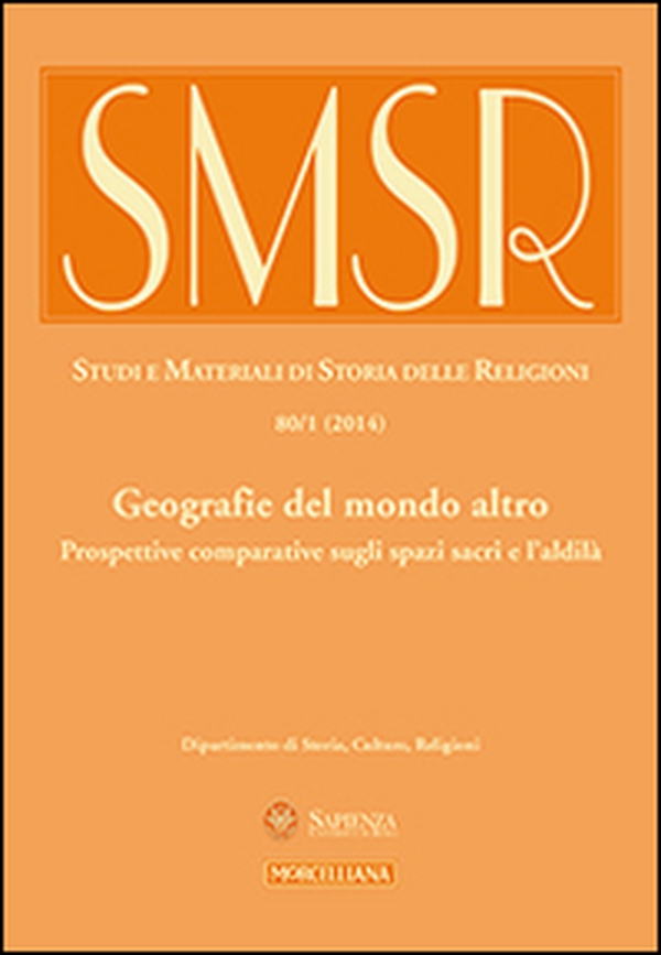 SMSR. Studi e materiali di storia delle religioni - Librerie.coop SMSR. Studi e materiali di storia delle religioni - Librerie.coop
