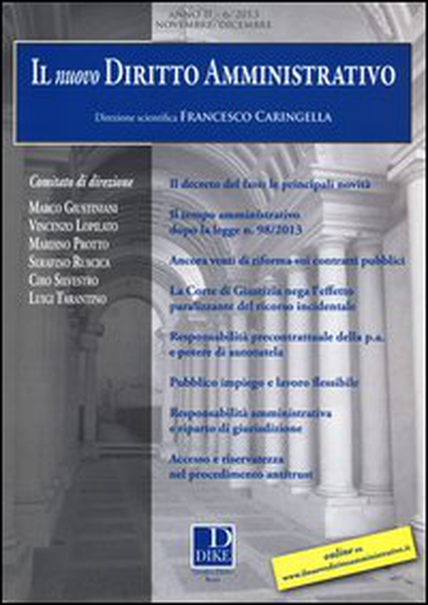 Il nuovo diritto amministrativo - Vol. 6 - Librerie.coop Il nuovo diritto amministrativo - Vol. 6 - Librerie.coop