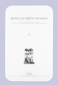 Rivista di diritto romano (2001) - Librerie.coop