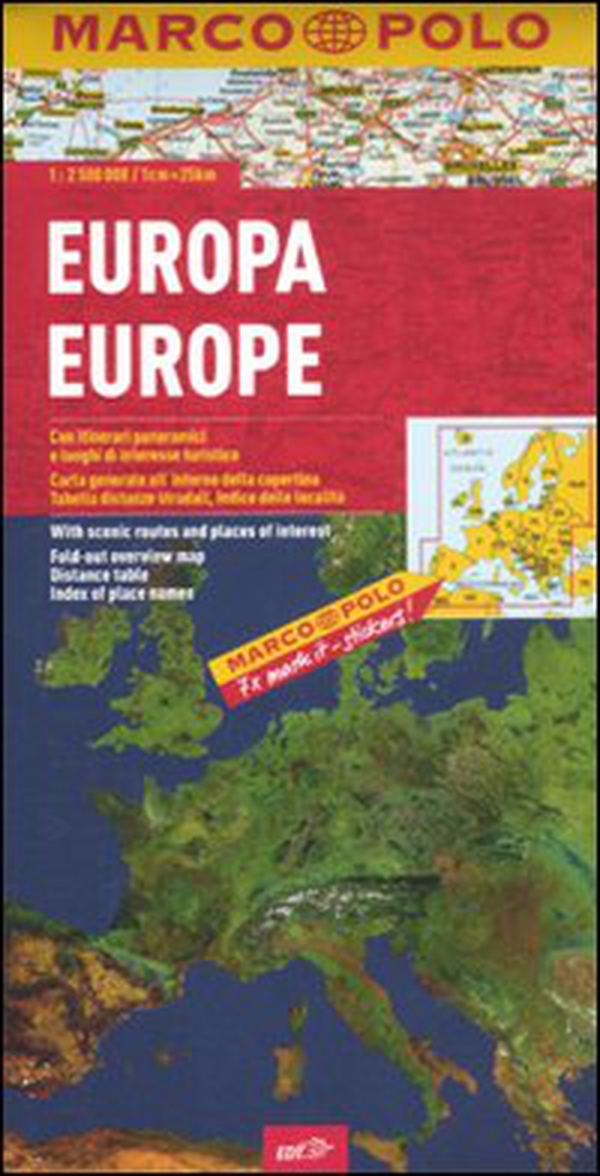 Europa-Europe. 1:2.500.000 - Librerie.coop Europa-Europe. 1:2.500.000 - Librerie.coop