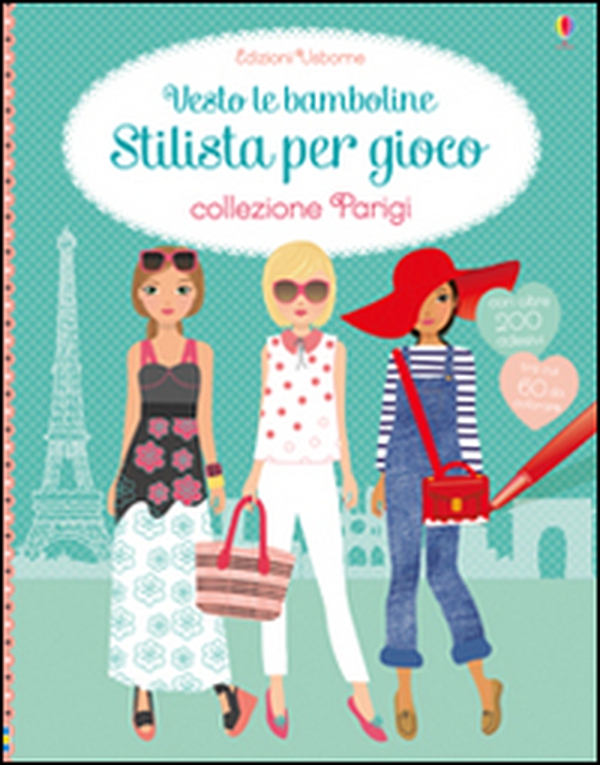 Collezioni a Parigi. Vesto le bamboline. Con adesivi - Librerie.coop Collezioni a Parigi. Vesto le bamboline. Con adesivi - Librerie.coop