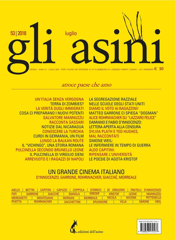 Gli asini n. 53 luglio 2018 - Librerie.coop Gli asini n. 53 luglio 2018 - Librerie.coop