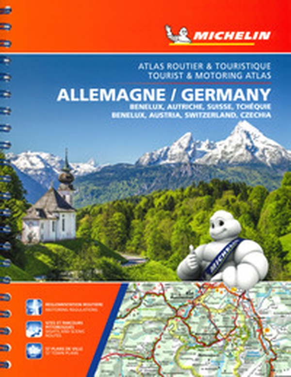 Germany. Benelux, Austria, Switzerland, Czech republic. Road atlas - Librerie.coop Germany. Benelux, Austria, Switzerland, Czech republic. Road atlas - Librerie.coop