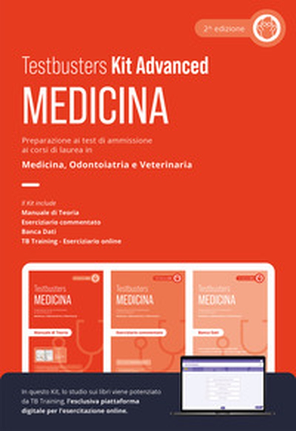 Testbusters Test di Medicina 2025 - Kit Advanced - Librerie.coop Testbusters Test di Medicina 2025 - Kit Advanced - Librerie.coop