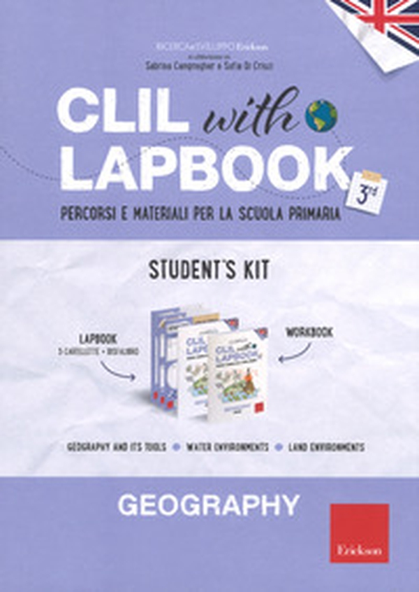 CLIL with lapbook. Geography. Terza. Student's kit - Librerie.coop CLIL with lapbook. Geography. Terza. Student's kit - Librerie.coop
