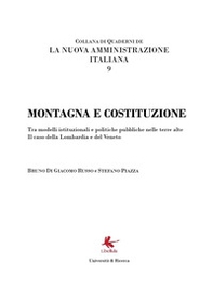 Montagna e Costituzione. La nuova Amministrazione italiana 9 - Librerie.coop