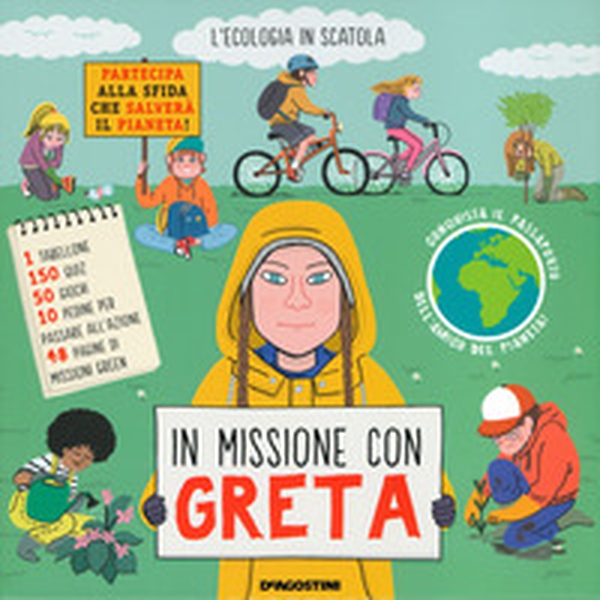 L'ecologia in scatola. In missione con Greta. Scatola gioco - Librerie.coop L'ecologia in scatola. In missione con Greta. Scatola gioco - Librerie.coop