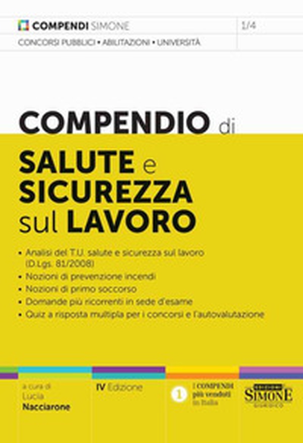 Compendio di salute e sicurezza sul lavoro - Librerie.coop Compendio di salute e sicurezza sul lavoro - Librerie.coop