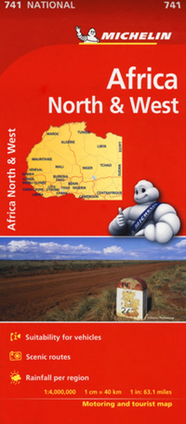 Africa nord ovest 1:4.000.000 - Librerie.coop Africa nord ovest 1:4.000.000 - Librerie.coop