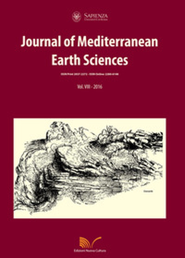 Journal of Mediterranean earth sciences - Librerie.coop Journal of Mediterranean earth sciences - Librerie.coop