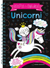 Unicorni. Gratta & colora - Librerie.coop