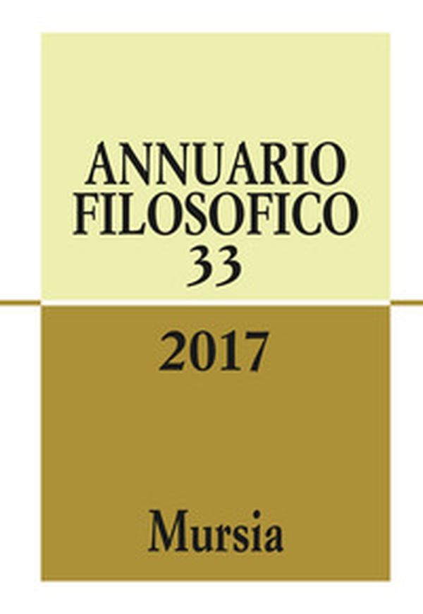Annuario filosofico 2017 - Vol. 33 - Librerie.coop Annuario filosofico 2017 - Vol. 33 - Librerie.coop