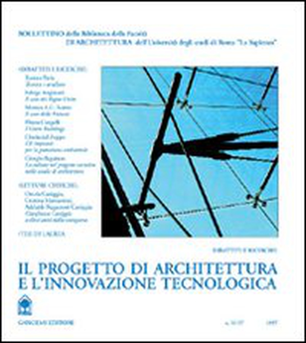Il progetto di architettura e l'innovazione tecnologica - Librerie.coop Il progetto di architettura e l'innovazione tecnologica - Librerie.coop