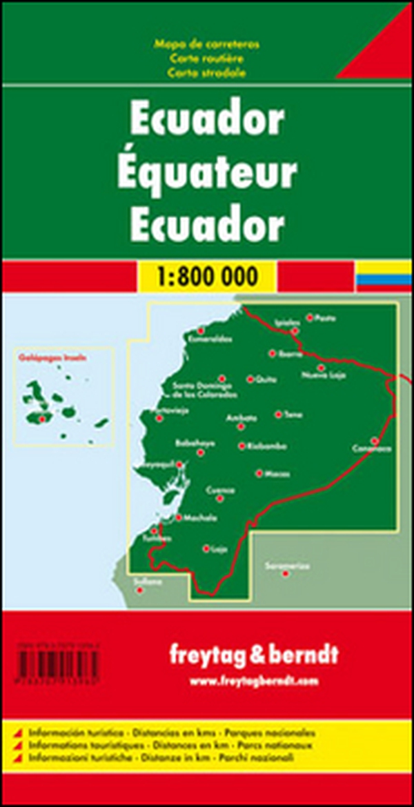 Ecuador 1:800.000 - Librerie.coop Ecuador 1:800.000 - Librerie.coop