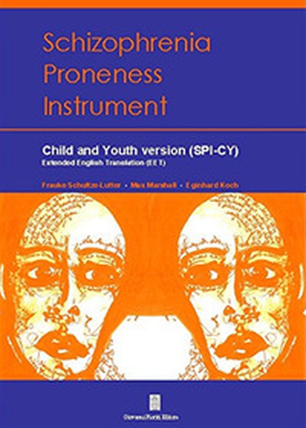 Schizophrenia proneness instrument child and youth (SPI-CY) - Librerie.coop Schizophrenia proneness instrument child and youth (SPI-CY) - Librerie.coop