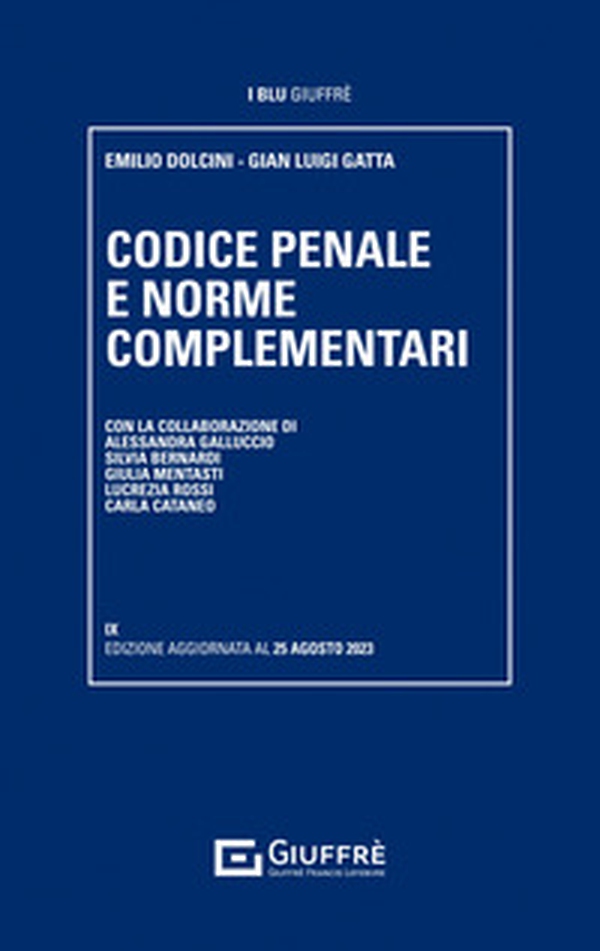 Codice penale e norme complementari - Librerie.coop Codice penale e norme complementari - Librerie.coop