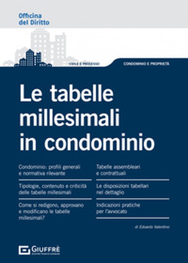 Le tabelle millesimali in condominio - Librerie.coop Le tabelle millesimali in condominio - Librerie.coop