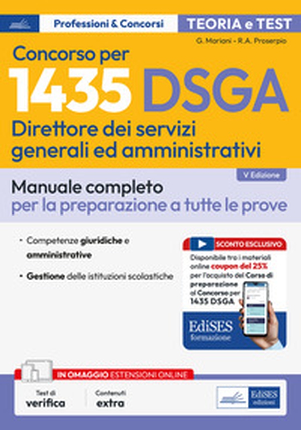 Concorso per 1435 DSGA. Manuale completo - Librerie.coop Concorso per 1435 DSGA. Manuale completo - Librerie.coop