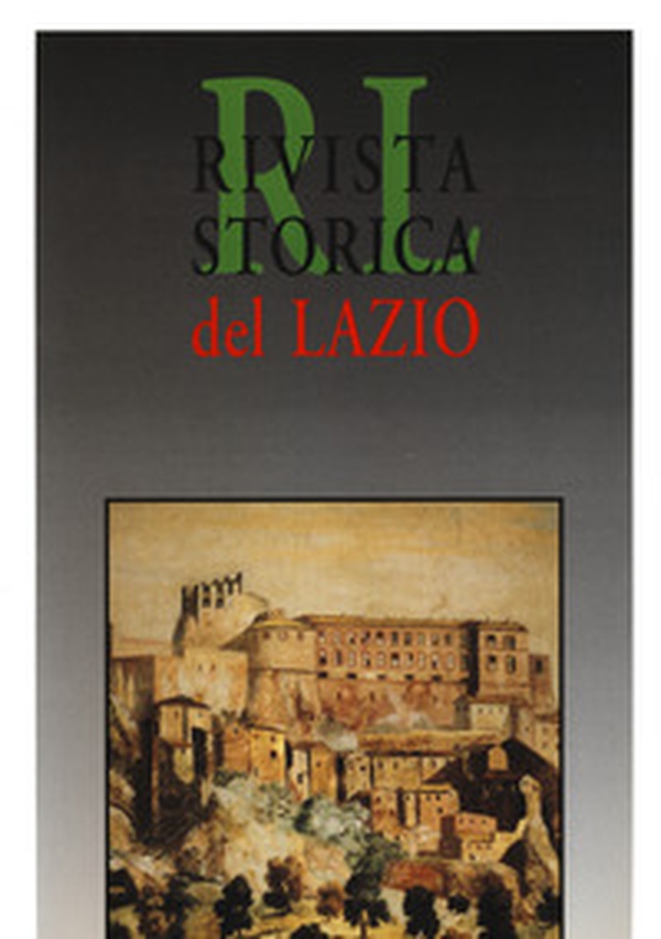 Rivista storica del Lazio - Vol. 17 - Librerie.coop Rivista storica del Lazio - Vol. 17 - Librerie.coop