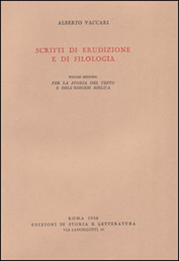 Scritti di erudizione e di filologia - Vol. 2 - Librerie.coop Scritti di erudizione e di filologia - Vol. 2 - Librerie.coop